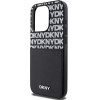 DKNY PU Leather Repeat Pattern Card Pocket Case for iPhone 14 Pro Max Black - (DKHCP14XPCRTHLK)