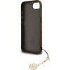 GUESS 4G Charm Case for iPhone 16e Tone on Tone Brown - (GUHCPSE4GF4GCW)