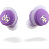 GUESS 4G Logo Mini TWS Wireless Earphones Purple - (GUTWSJ144ESL)