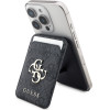GUESS 4G Metal Logo MagSafe Cardslot Stand Black - (GUWMSHG4BLK)