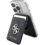 GUESS 4G Metal Logo MagSafe Cardslot Stand Black - (GUWMSHG4BLK)