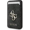 GUESS 4G Metal Logo MagSafe Cardslot Stand Black - (GUWMSHG4BLK)