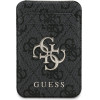 GUESS 4G Metal Logo MagSafe Cardslot Stand Black - (GUWMSHG4BLK)