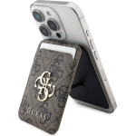 GUESS 4G Metal Logo MagSafe Cardslot Stand Brown - (GUWMSHG4BLW)