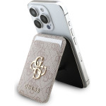 GUESS 4G Metal Logo MagSafe Cardslot Stand Pink - (GUWMSHG4BLP)