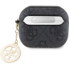 GUESS 4G Script PC/PU Charm Case for AirPods 3 Black - (GUA3P4E4CDK)