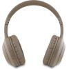 GUESS Classic Silver Logo Wireless Headphone Brown - (GUBHV21SFGSW)
