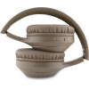 GUESS Classic Silver Logo Wireless Headphone Brown - (GUBHV21SFGSW)