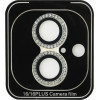 GUESS Fixed Glitter Protective Lens for iPhone 16/16 Plus Gold - (GUCL162SGGD)
