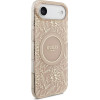 GUESS IML Flowers Allover Strap MagSafe Case for iPhone Air Pink - (GUHMP17MHCPOFPP)