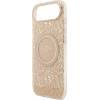 GUESS IML Flowers Allover Strap MagSafe Case for iPhone Air Pink - (GUHMP17MHCPOFPP)