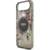 GUESS IML Flowers Strap MagSafe Case for iPhone Air Black - (GUHMP17MHFWBRCESK)