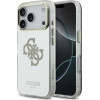GUESS PC/TPU Mirror 4G Glitter Logo MagSafe Case for iPhone 17 Pro Gold - (GUHMP17LHMR4GDG)
