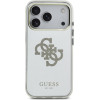 GUESS PC/TPU Mirror 4G Glitter Logo MagSafe Case for iPhone 17 Pro Max Gold - (GUHMP17XHMR4GDG)