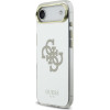 GUESS PC/TPU Mirror 4G Glitter Logo MagSafe Case for iPhone Air Gold - (GUHMP17MHMR4GDG)