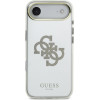 GUESS PC/TPU Mirror 4G Glitter Logo MagSafe Case for iPhone Air Gold - (GUHMP17MHMR4GDG)