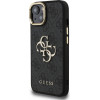 GUESS PU 4G Metal Logo Stand Camera Frame Case for iPhone 13 Black - (GUHCP13MPCS4GP4K)