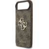 GUESS PU 4G Metal Logo Strap Case for iPhone Air Brown - (GUHCP17MP4GMGSW)
