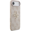 GUESS PU 4G Metal Logo Strap Case for iPhone Air Pink - (GUHCP17MP4GMGSP)