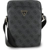 GUESS PU 4G Triangle Logo Bag 8'' Black - (GUTB8P4GFTSK)