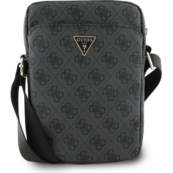 GUESS PU 4G Triangle Logo Bag 8'' Black - (GUTB8P4GFTSK)