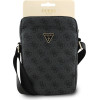 GUESS PU 4G Triangle Logo Bag 8'' Black - (GUTB8P4GFTSK)