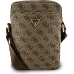 GUESS PU 4G Triangle Logo Bag 8'' Brown - (GUTB8P4GFTSW)