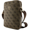 GUESS PU 4G Triangle Logo Bag 8'' Brown - (GUTB8P4GFTSW)