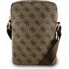 GUESS PU 4G Triangle Logo Bag 8'' Brown - (GUTB8P4GFTSW)