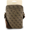 GUESS PU 4G Triangle Logo Bag 8'' Brown - (GUTB8P4GFTSW)
