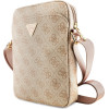 GUESS PU 4G Triangle Logo Bag 8'' Pink - (GUTB8P4GFTSP)