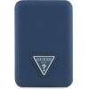 GUESS PU Grained Triangle Logo MagSafe Powerbank 5000mAh Blue - (GUPB5FPGTSPSB)