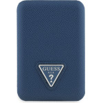 GUESS PU Grained Triangle Logo MagSafe Powerbank 5000mAh Blue - (GUPB5FPGTSPSB)