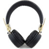 GUESS PU Leather 4G Metal Logo Wireless Headphone Black - (GUBH704GEMK)