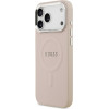 GUESS PU Saffiano MagSafe Case for iPhone 17 Pro Pink - (GUHMP17LPSAREGSP)