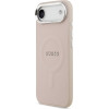 GUESS PU Saffiano MagSafe Case for iPhone Air Pink - (GUHMP17MPSAREGSP)