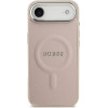 GUESS PU Saffiano MagSafe Case for iPhone Air Pink - (GUHMP17MPSAREGSP)