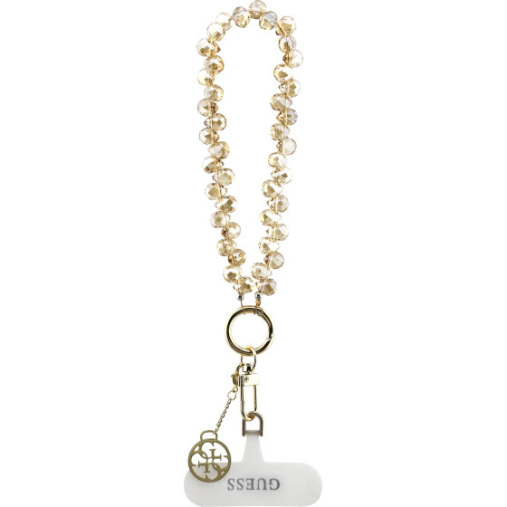 GUESS Universal Wrist Strap Crystals 4G Charm Gold - (GUUCMDG4CD)