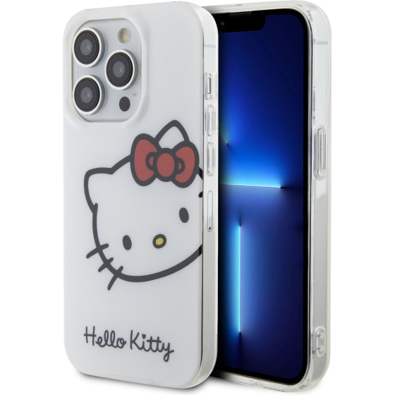 Hello Kitty IML Head Logo Case for iPhone 13 Pro White - (HKHCP13LHCKHST)