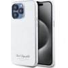 Karl Lagerfeld Grained PU Hotel RSG Case for iPhone 15 Pro Max Grey - (KLHCP15XPGWCMKHG)
