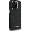 Karl Lagerfeld Grained PU Repeated Logo MagSafe Case for iPhone 16 Pro Max Black - (KLHMP16XPGKLFOFK)