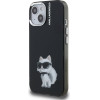 Karl Lagerfeld IML Aquarelle Choupette Case for iPhone 15 Black - (KLHCP15SHMCHAQK)