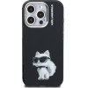 Karl Lagerfeld IML Aquarelle Choupette Case for iPhone 15 Pro Max Black - (KLHCP15XHMCHAQK)