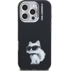Karl Lagerfeld IML Aquarelle Choupette Case for iPhone 16 Pro Black - (KLHCP16LHMCHAQK)