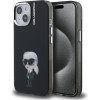 Karl Lagerfeld IML Aquarelle Karl Case for iPhone 15 Black - (KLHCP15SHMKIAQK)