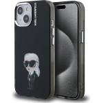 Karl Lagerfeld IML Aquarelle Karl Case for iPhone 15 Black - (KLHCP15SHMKIAQK)