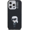 Karl Lagerfeld IML Aquarelle Karl Case for iPhone 15 Pro Max Black - (KLHCP15XHMKIAQK)