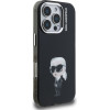 Karl Lagerfeld IML Aquarelle Karl Case for iPhone 16 Pro Black - (KLHCP16LHMKIAQK)