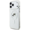 Karl Lagerfeld IML K&CH Heads Metal Frame MagSafe Case for iPhone 17 Pro Max Transparent - (KLHMP17XHLSKCH)