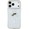 Karl Lagerfeld IML K&CH Heads Metal Frame MagSafe Case for iPhone 17 Pro Max Transparent - (KLHMP17XHLSKCH)